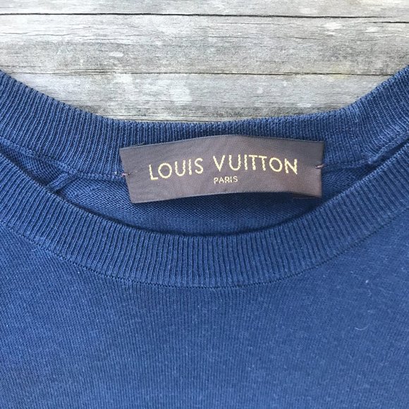 Louis Vuitton Men Sweater Long Sleeve Crew Neck Bl - Picture 4 of 8